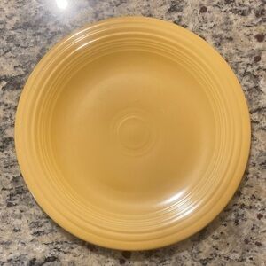 Vintage Fiesta Yellow Dinner Plate